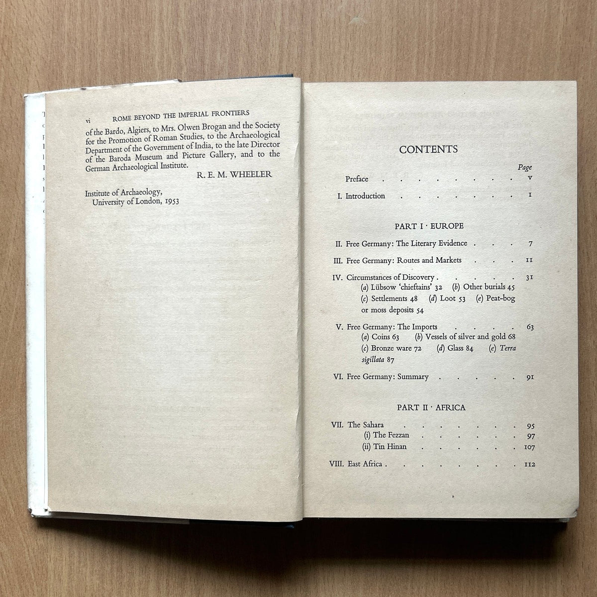 Rome Beyond the Imperial Frontiers  - Sir Mortimer Wheeler image 4