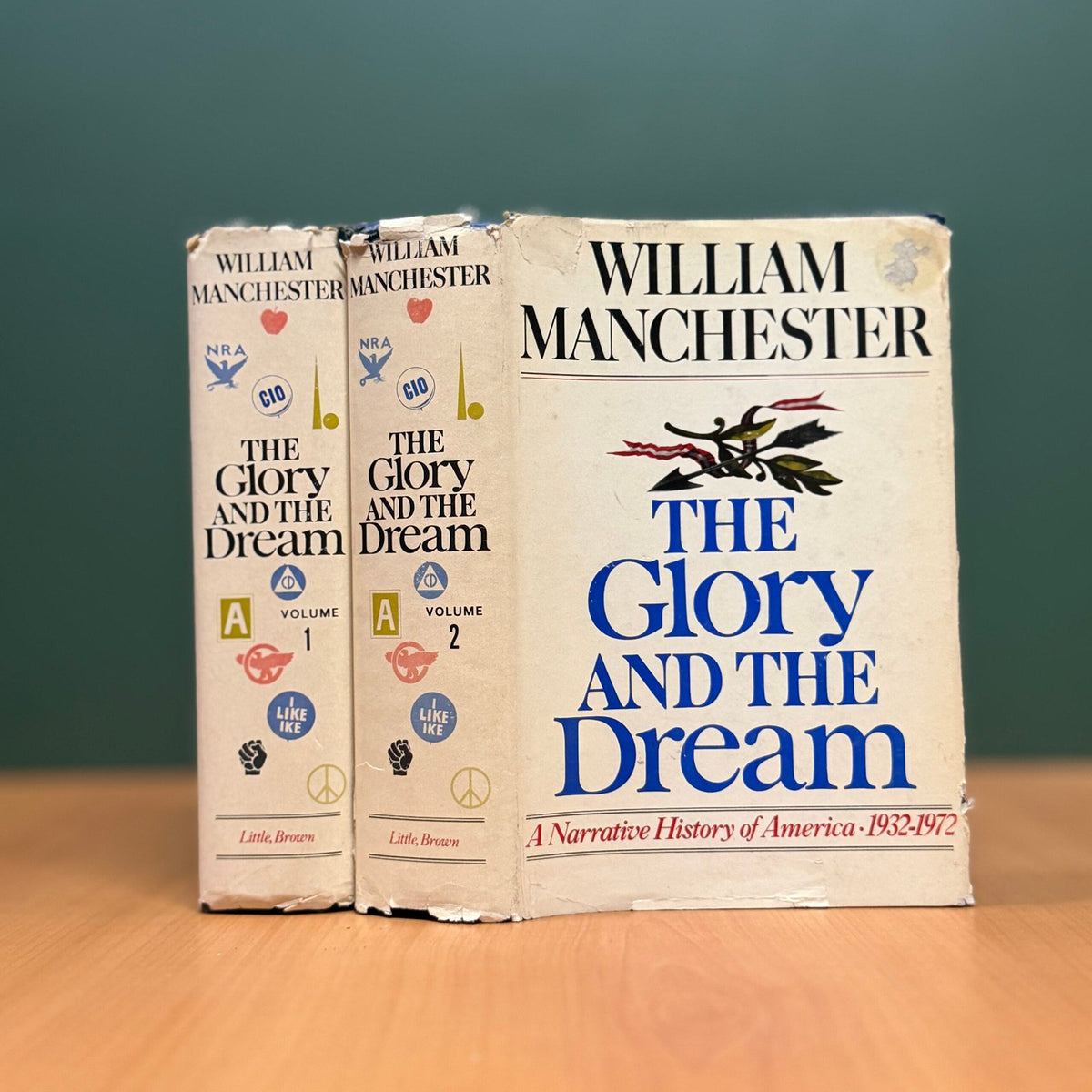 The Glory and the Dream: A Narrative History of America, 1932–1972 (2 Volumes Set)  - William Manchester image 0