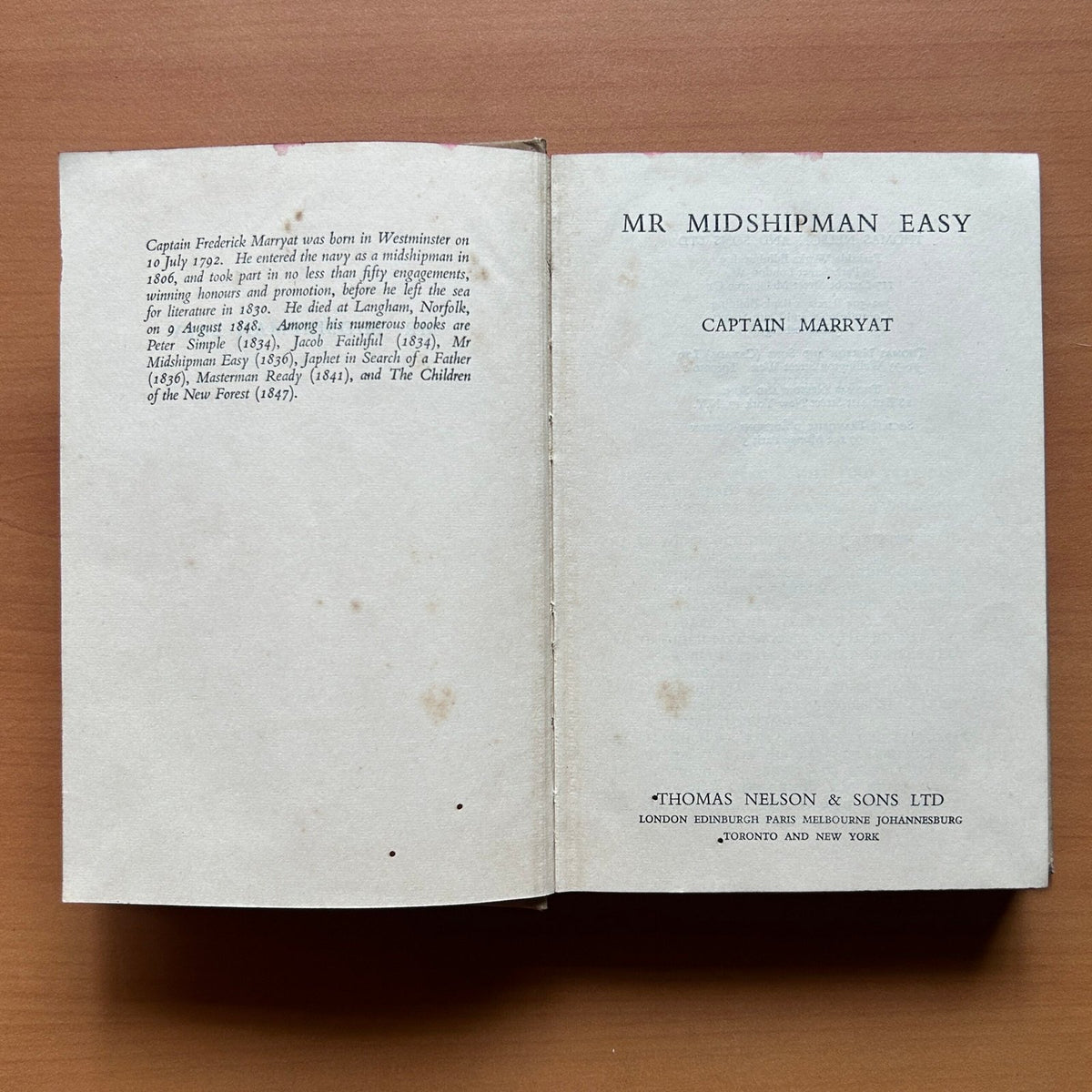 Mr. Midshipman Easy  -  Frederick Marryat image 1