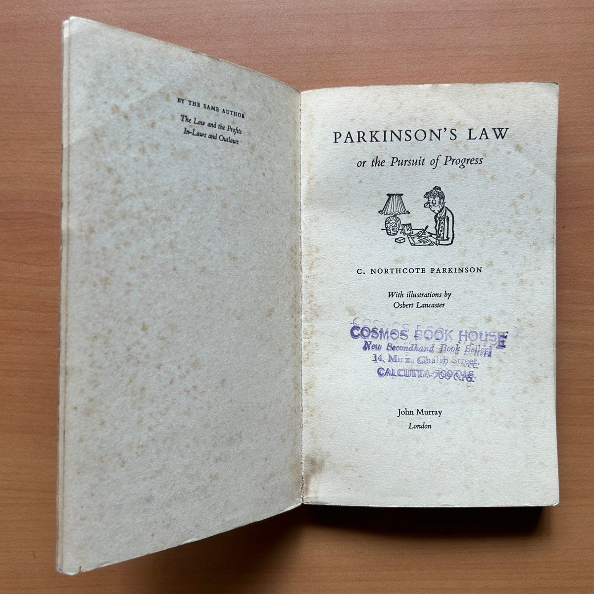 Parkinson’s Law - The Pursuit of Progress  -:  C. Northcote Parkinson image 1