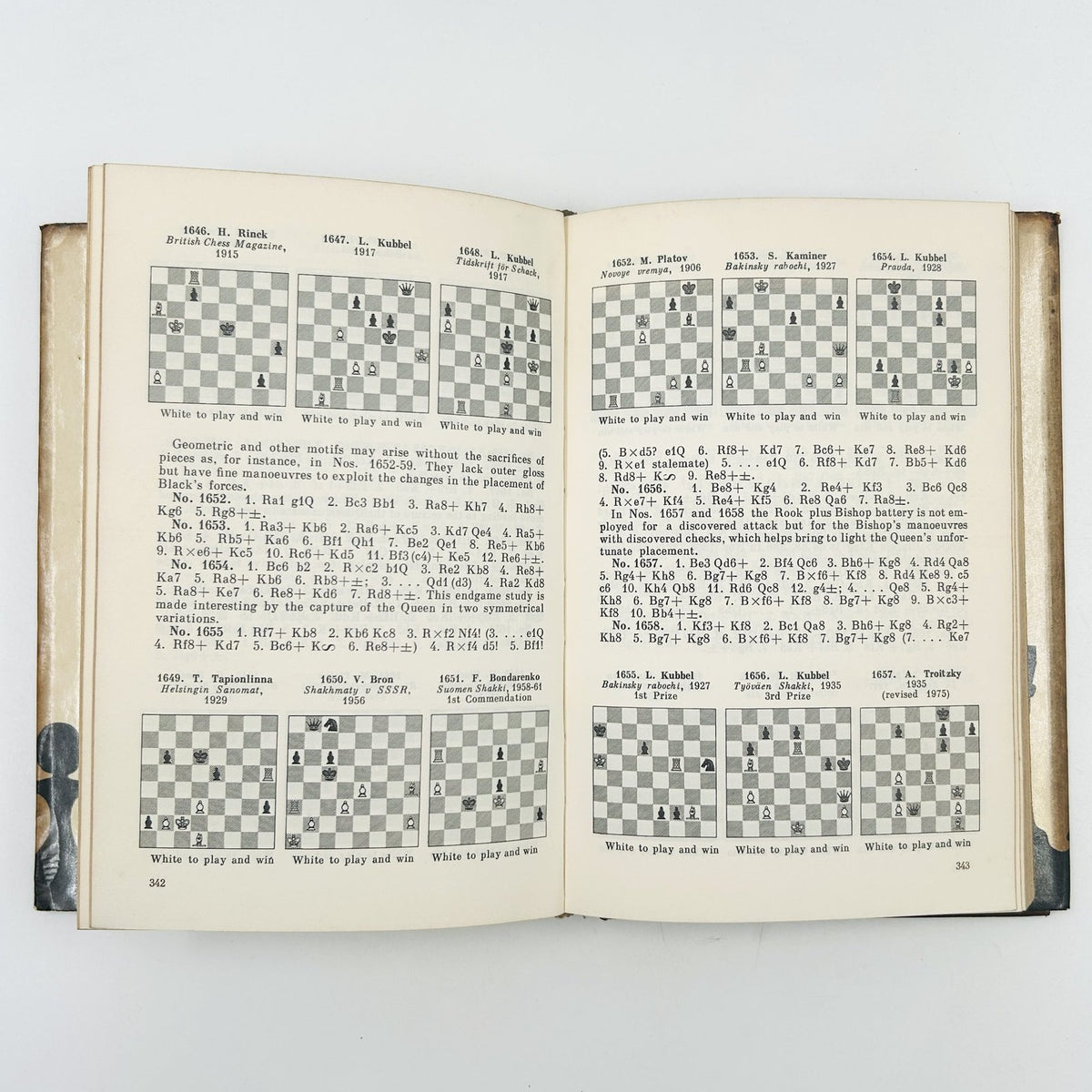 DOMINATION IN 2,545 ENDGAME STUDIES by Ghenrikh Kasparyan image 7