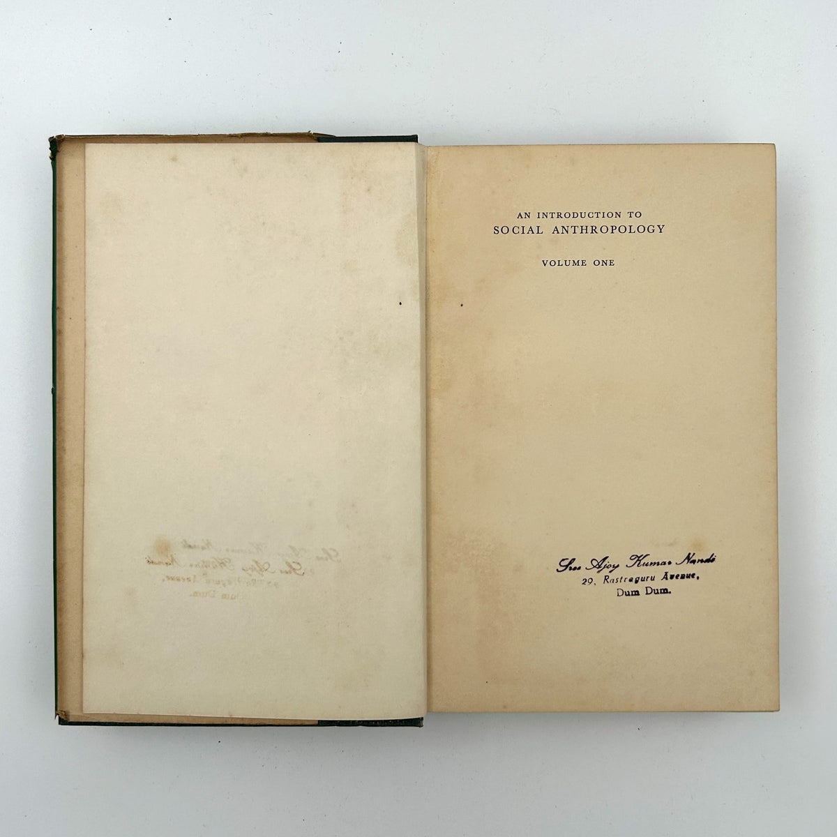 SOCIAL ANTHROPOLOGY BY RALPH PIDDINGTON image 2