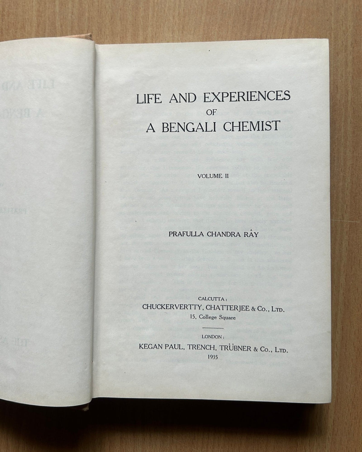 Life and Experiences of a Bengali Chemist — Two Volumes  - Prafulla Chandra Ray image 7