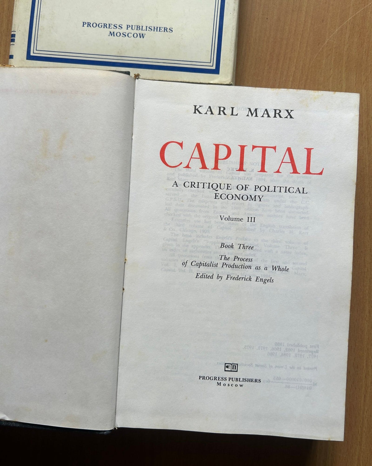 Capital (Three Volume Set) - Karl Marx image 8
