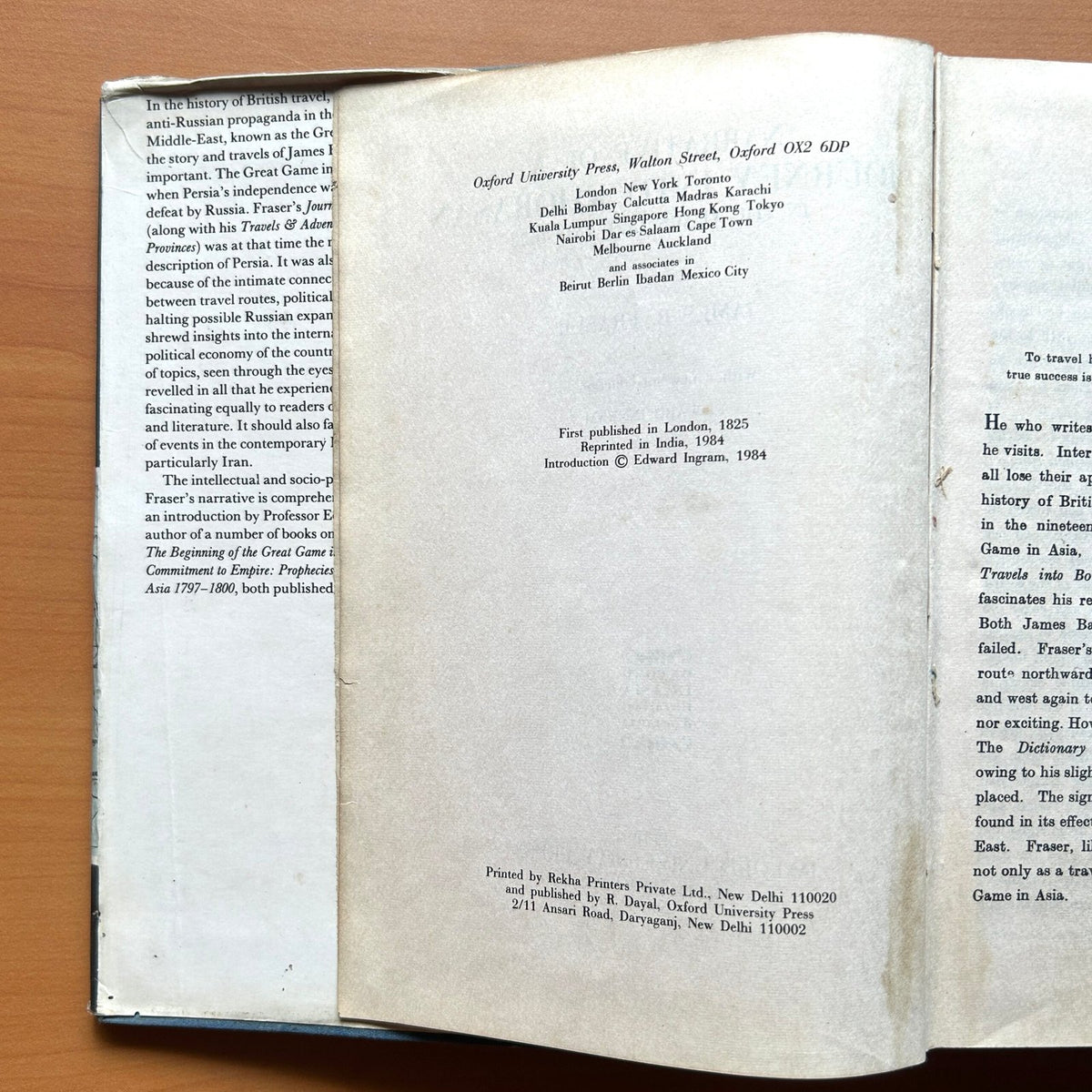Narrative of a Journey into Khorasan in the Years 1821 &amp; 1822  - James B. Fraser image 2