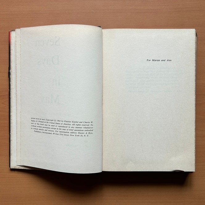 Seven Days in May  -  Fletcher Knebel - Charles W. Bailey II image 3