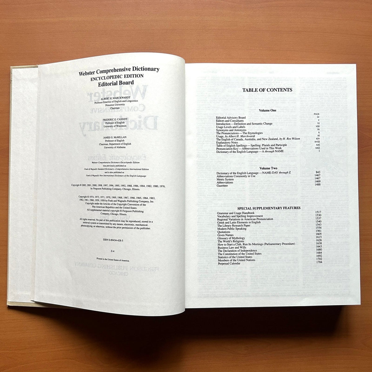 Webster Comprehensive Dictionary (2 Volumes Set) image 9