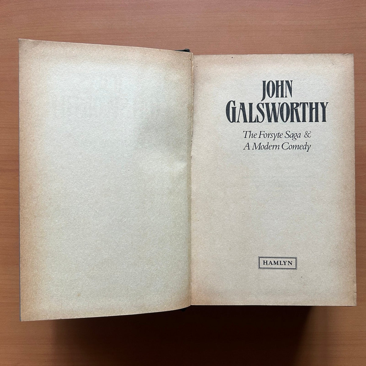 The Forsyte Saga &amp; A Modern Comedy - John Galsworthy image 1