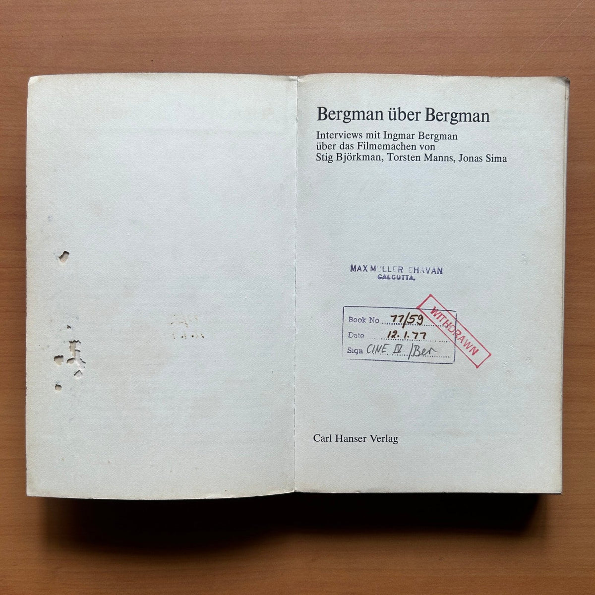 Bergman über Bergman – Interviews mit Ingmar Bergman über das Filmemachen image 1