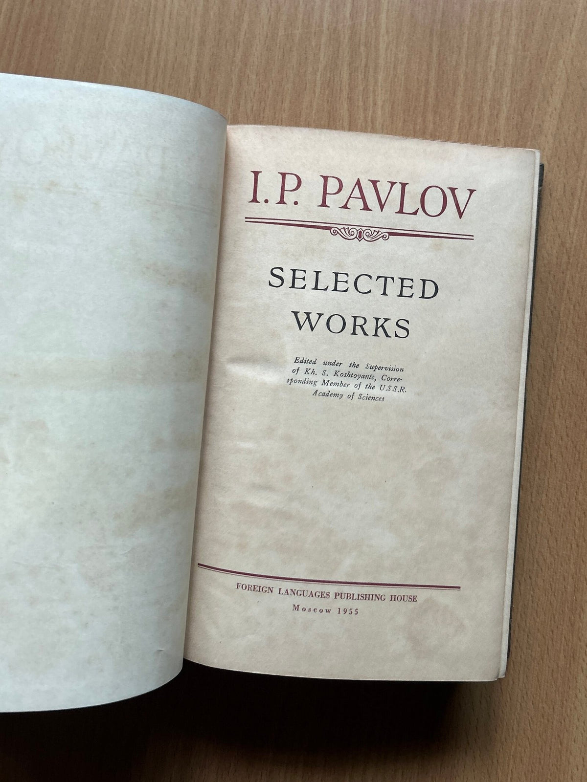 I.P. Pavlov – Selected Works image 3