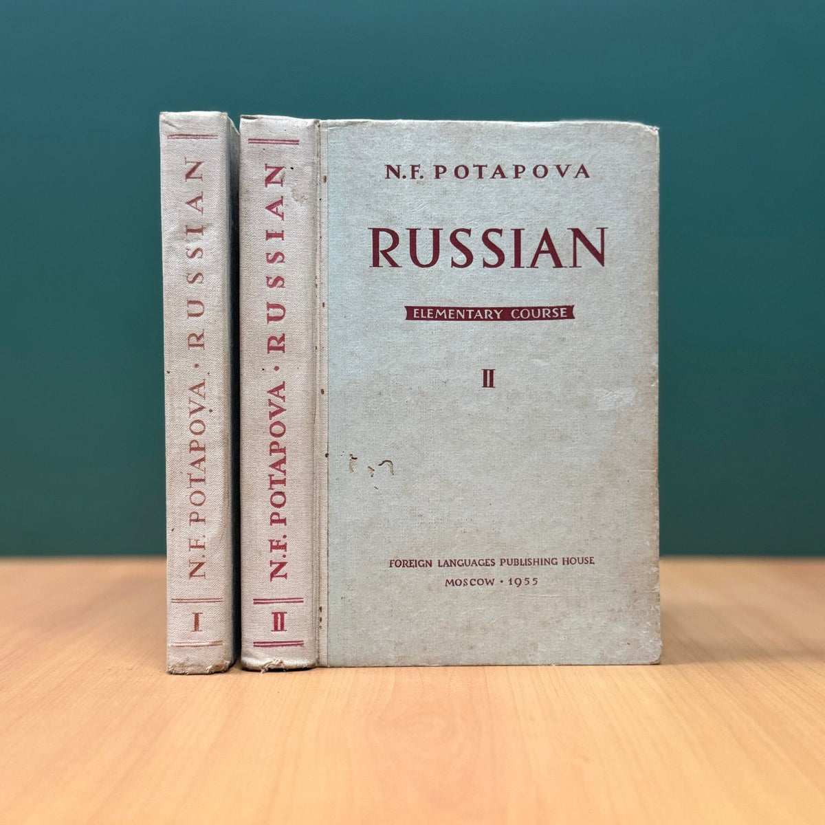 Russian – An Elementary Course (in 2 Volumes) image 0