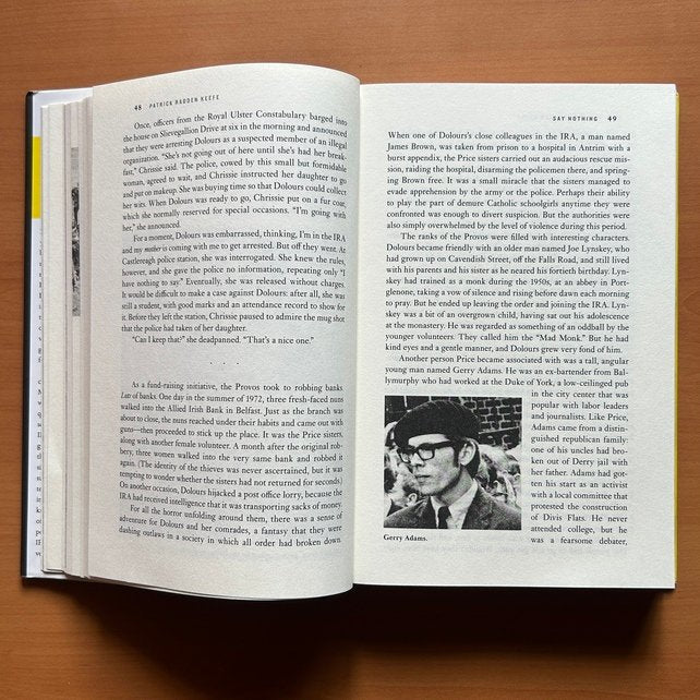 Say Nothing: A Story of Murder and Memory in Northern Ireland  -  Patrick Radden Keefe image 8