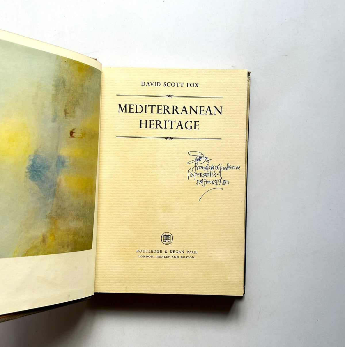 MEDITERRANEAN HERITAGE BY DAVID SCOTT FOX image 4