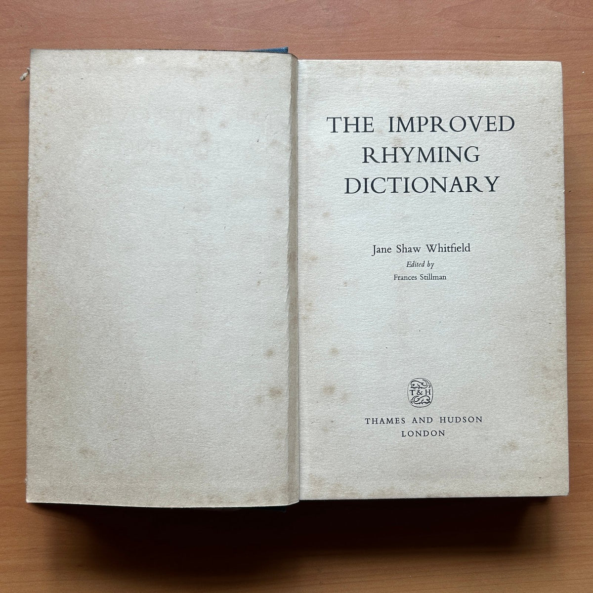 The Improved Rhyming Dictionary  -  Jane Shaw Whitfield image 4