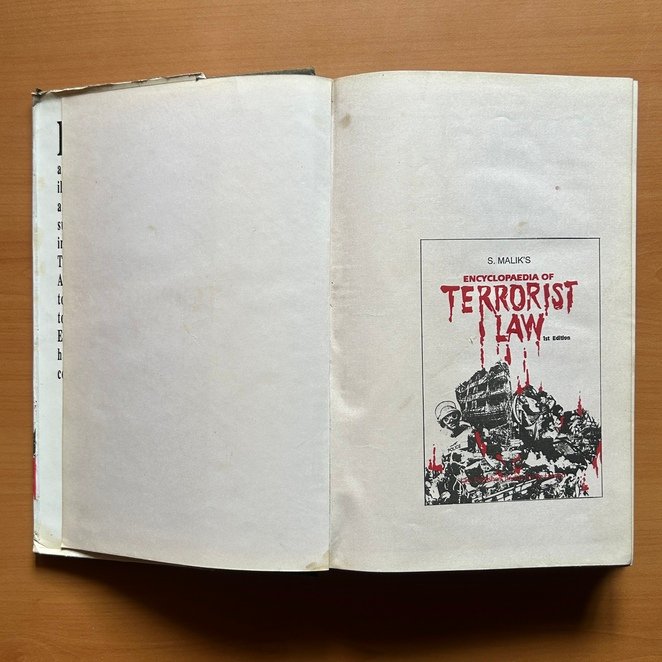 Encyclopedia of Terrorist Law  -  S. Malik image 1