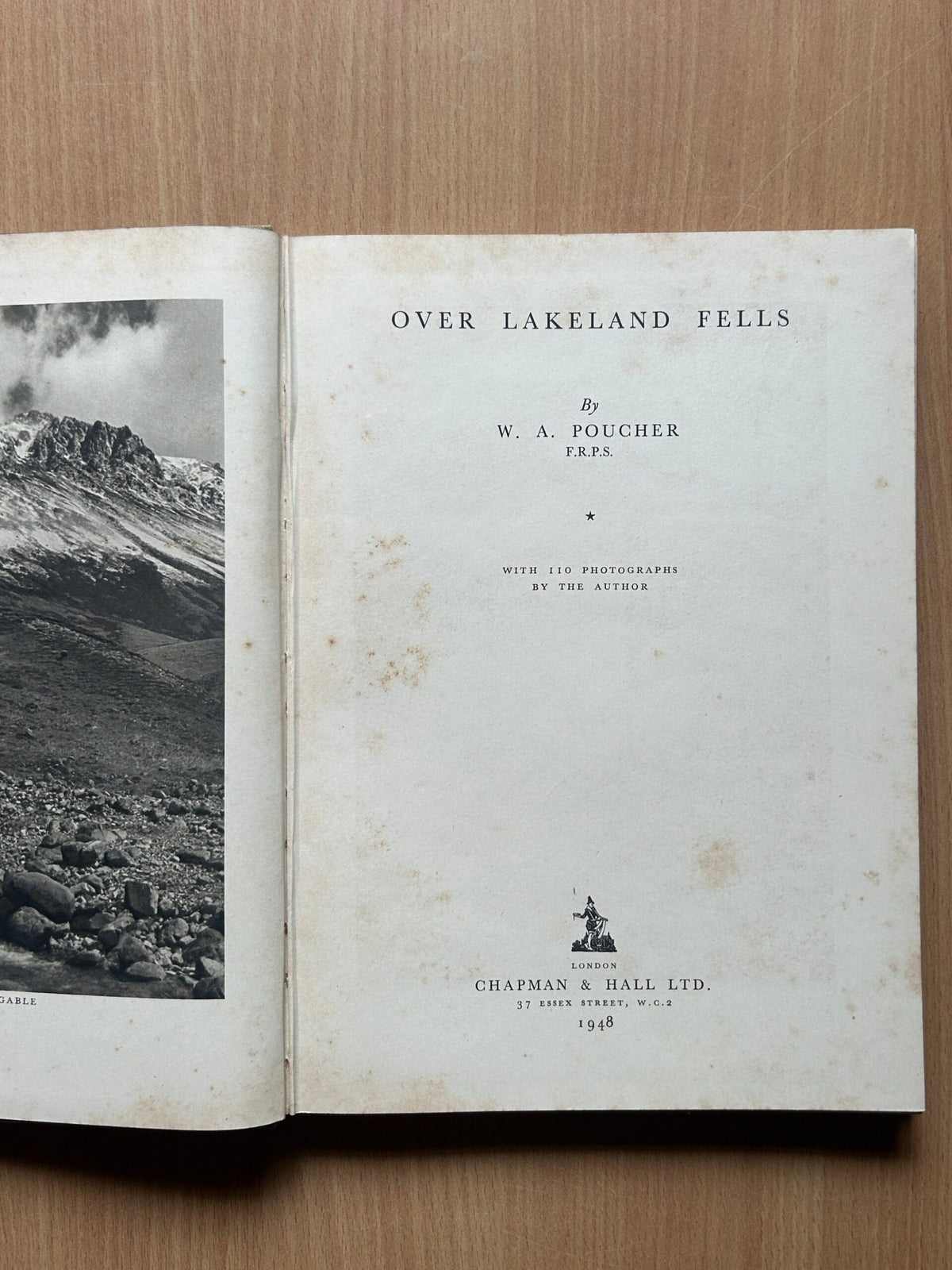 Over Lakeland Fells  - W. A. Poucher image 1