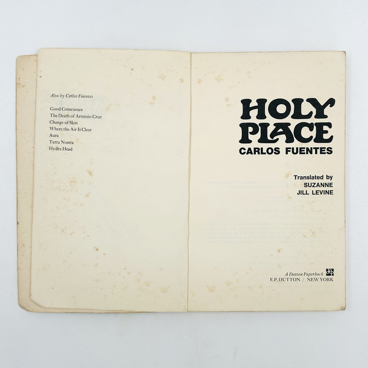 Holy Place BY Carlos Fuentes image 3