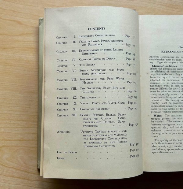 STEAM LOCOMOTIVE DESIGN: DATA AND FORMULA by E.A. PHILLIPSON - Image 5