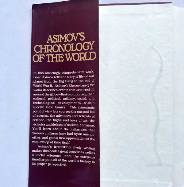 ASIMOVS CHRONOLOGY OF THE WORLD BY ISAAC ASIMOV - Image 4