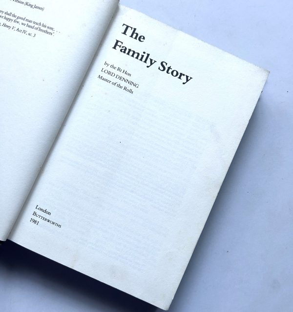 THE FAMILY STORY BY LORD DENNING - Image 10