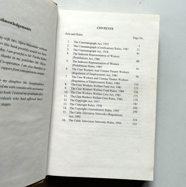 A User's Handbook for Laws for Cinemas and Videos by Dr. Debasish Majumdar - Image 5