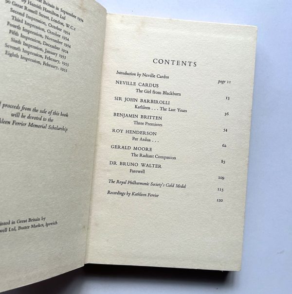 KATHLEEN FERRIER A Memoir BY NEVILLE CARDUS - Image 4