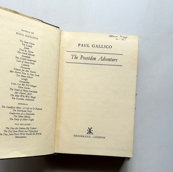 THE POSEIDON ADVENTURE BY PAUL GALLICO - Image 4