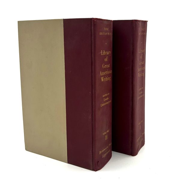THE BRITANNICA - LIBRARY OF GREAT AMERICAN WRITING BY LOUIS UNTERMEYER - Image 2
