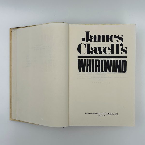 WHIRLWIND BY JAMES CLAVELL'S - Image 2