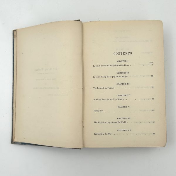 THE VIRGINIANS BY WILLIAM MAKEPEACE THACKERAY - Image 7