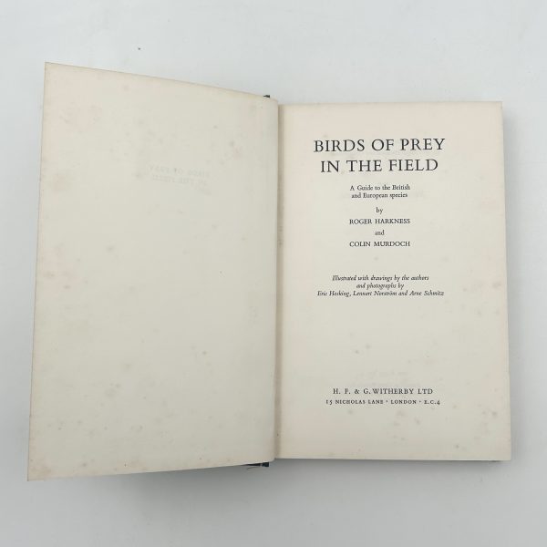 Birds of Prey in the Field by Roger Harkness & Colin Murdoch - Image 4