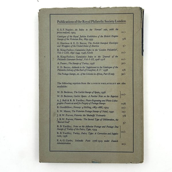 The Postage Stamps of Great Britain 1840-1853 by J.B. Seymour - Image 3