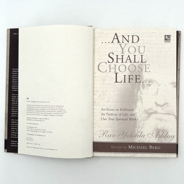 And You Shall Choose Life by Michael Berg - Image 4