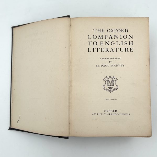 The Oxford Companion to English Literature by Sir Paul Harvey - Image 4