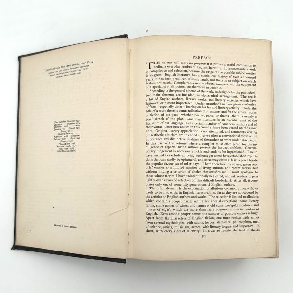 The Oxford Companion to English Literature by Sir Paul Harvey - Image 5