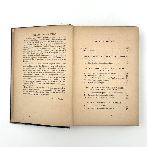 The Psychology of Speech by Jon Eisenson - Image 6