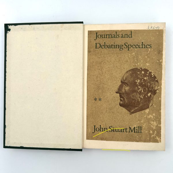 Journals and Debating Speeches by John Stuart Mill - Image 4