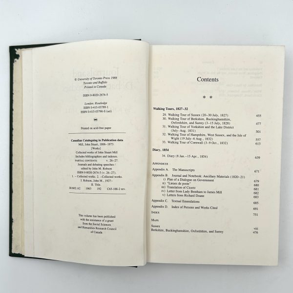 Journals and Debating Speeches by John Stuart Mill - Image 6