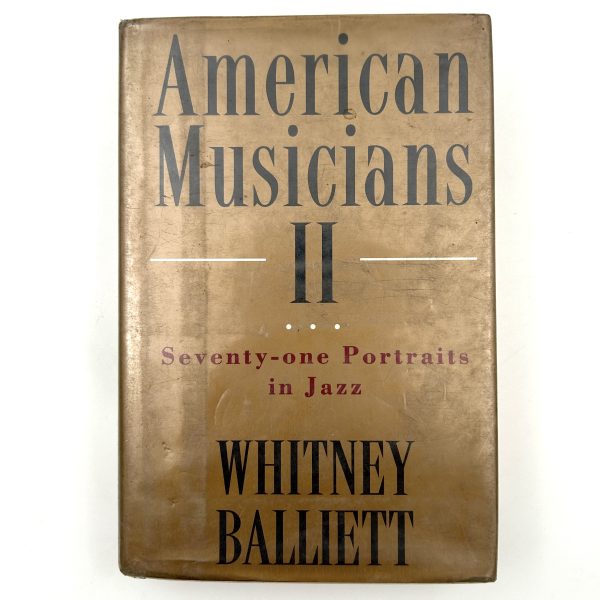 American Musicians 2 By Whitney Balliett