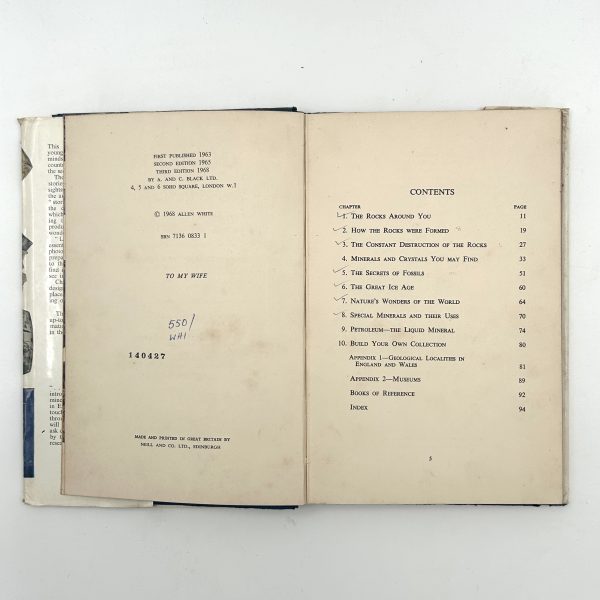 Geology for the Young Naturalist By Allen White - Image 6