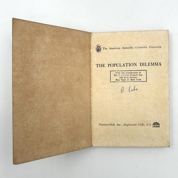 The Population Dilemma BY Philip M. Hauser - Image 4