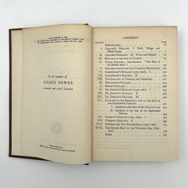 English Social History By G. M. Trevelyan - Image 5