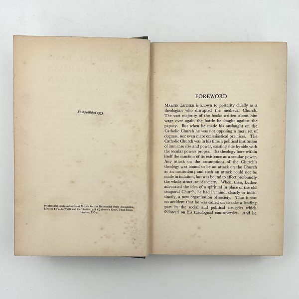 The Social Basis of the German Reformation by Martin Luther and His Times - Image 6