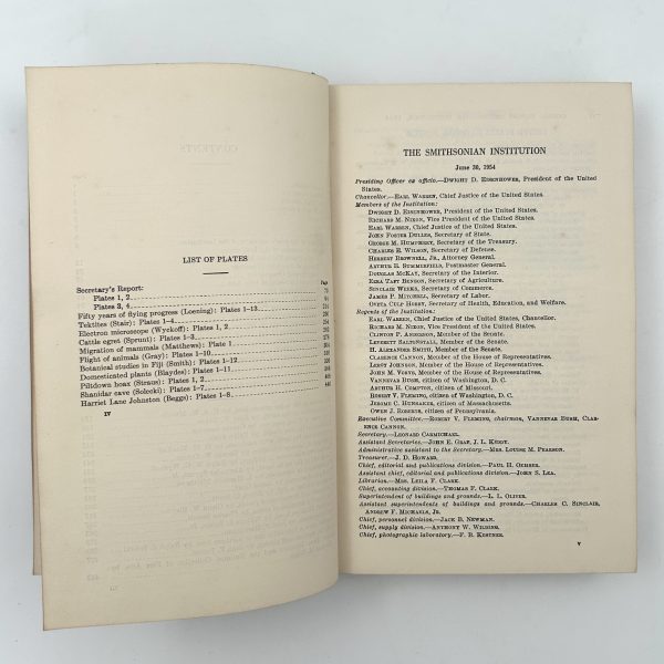 Annual Report of the Smithsonian Institution – 1954 - Image 6