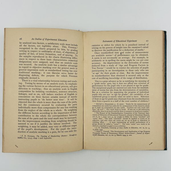AN OUTLINE OF EXPERIMENTAL EDUCATION by Robert R. Rusk - Image 7