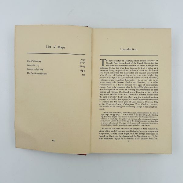 EUROPE IN THE EIGHTEENTH CENTURY by R.J. White - Image 7