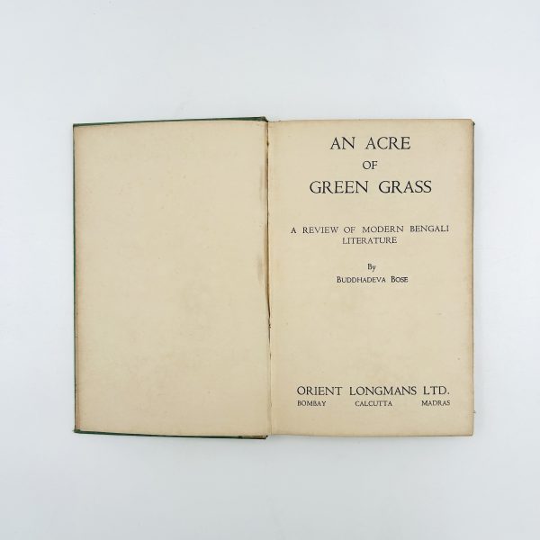 AN ACRE OF GREEN GRASS by Buddhadeva Bose - Image 4
