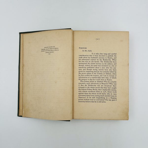 BRITAIN'S MASTER SPY by Sidney Reilly - Image 5
