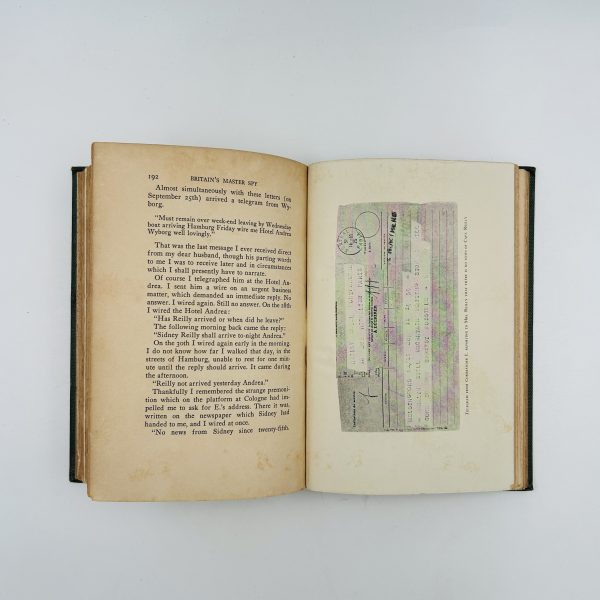 BRITAIN'S MASTER SPY by Sidney Reilly - Image 10