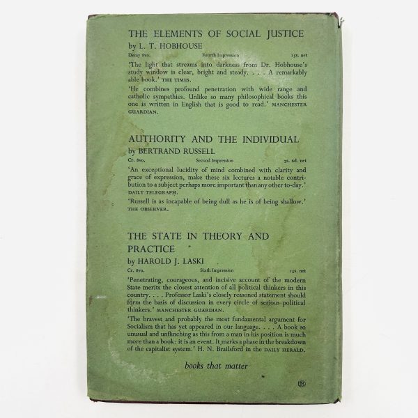 The Metaphysical Theory of the State by L.T. Hobhouse - Image 3